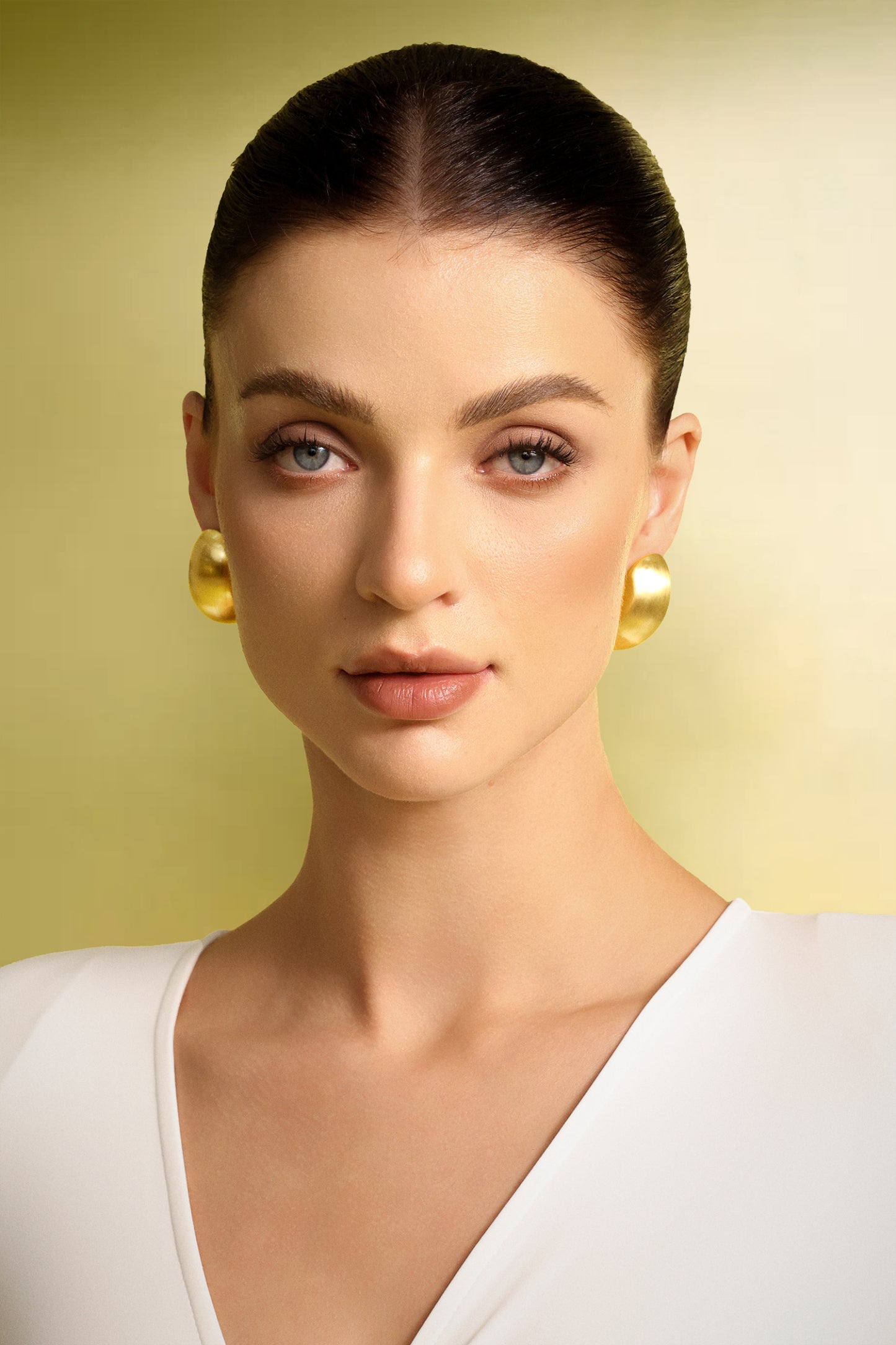 Xaviera Geometrik Mat Küpe