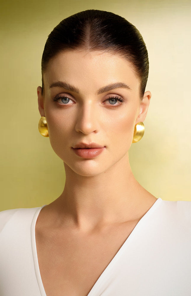 Xaviera Geometrik Mat Küpe