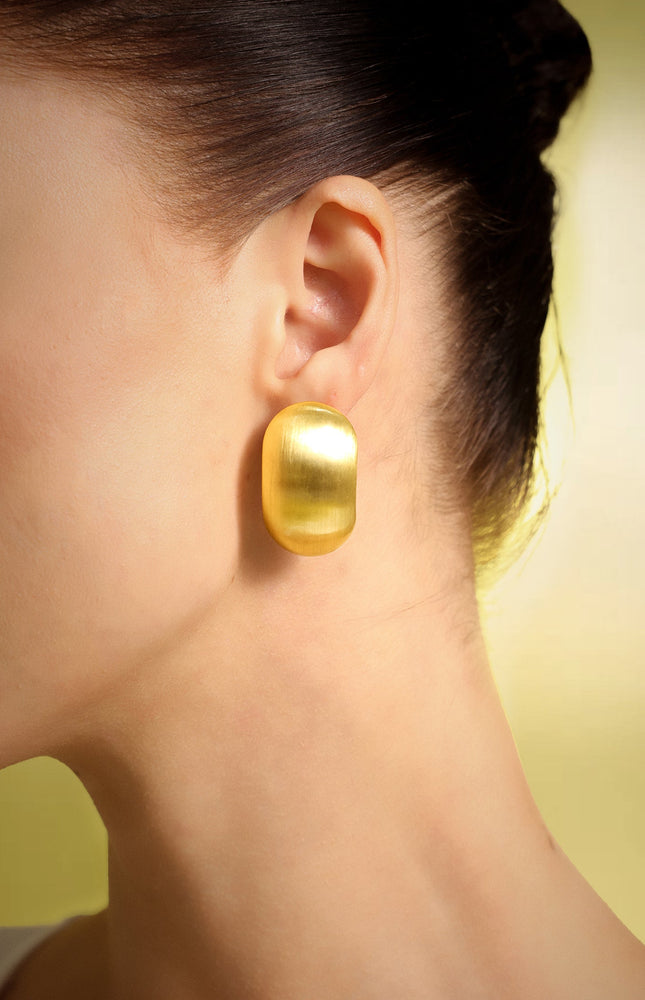 Xaviera Geometrik Mat Küpe