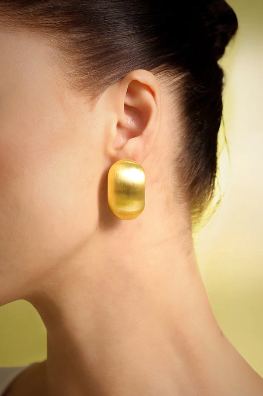 Xaviera Geometrik Mat Küpe