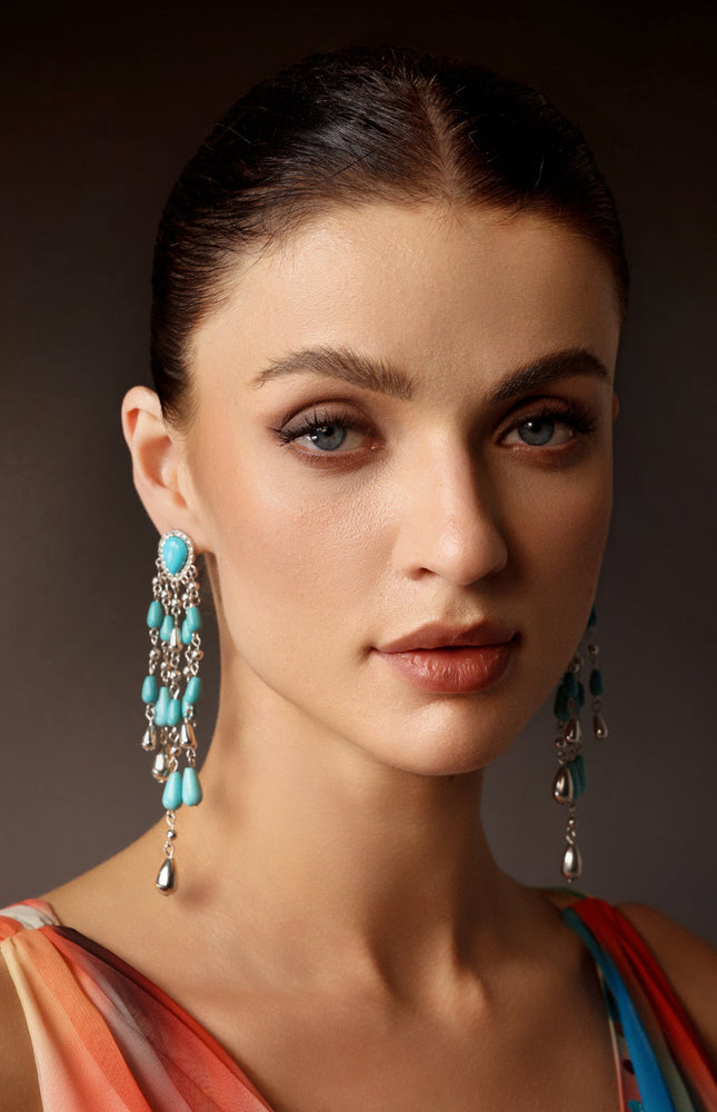 Racaco Elips Püskül Küpe