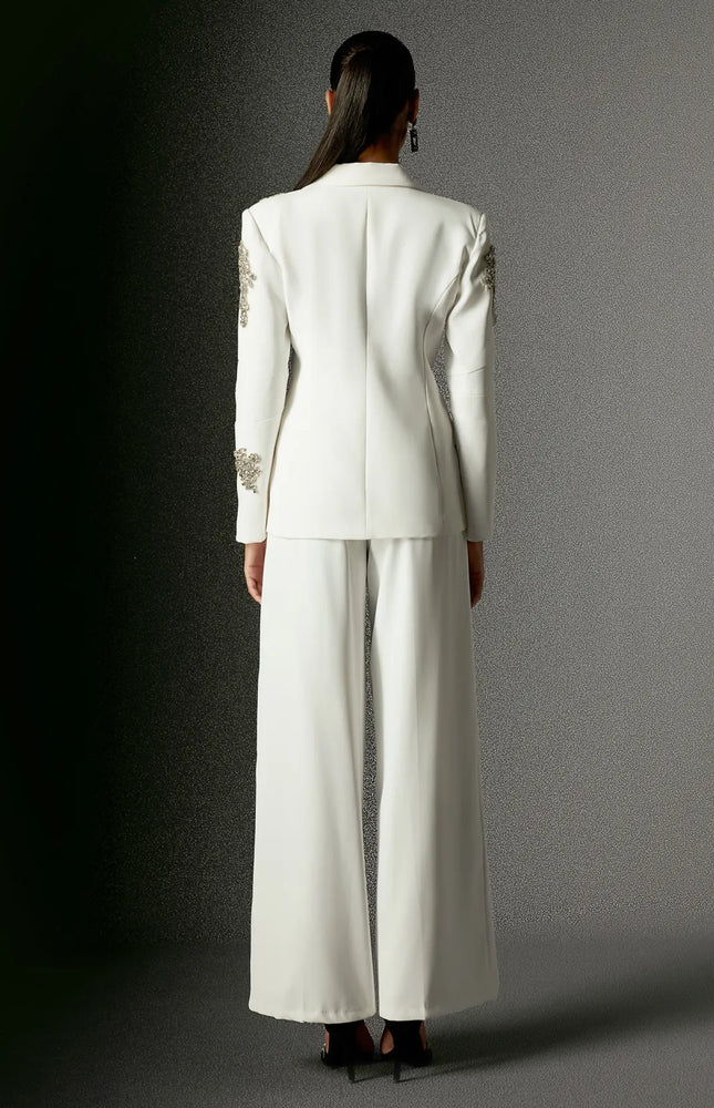 Winee Diamante Blazer Set