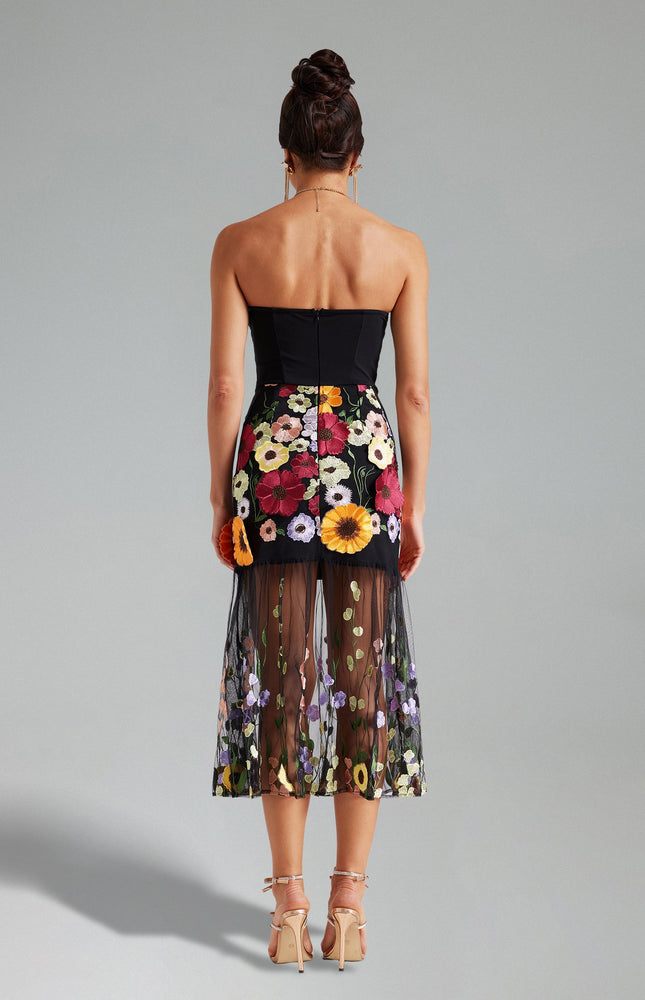 Serenity Çiçek Elbise