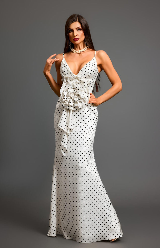 Eterna Puantiye Elbise