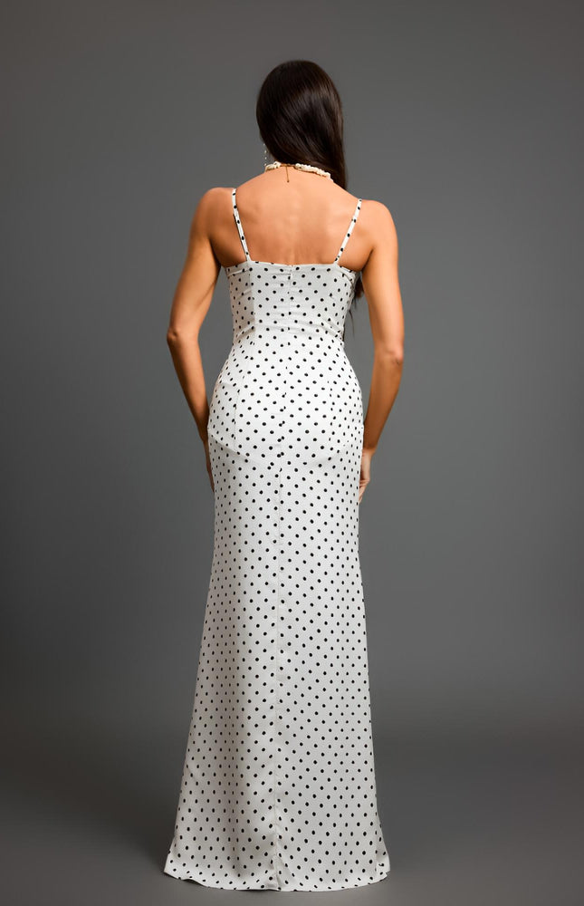 Eterna Puantiye Elbise