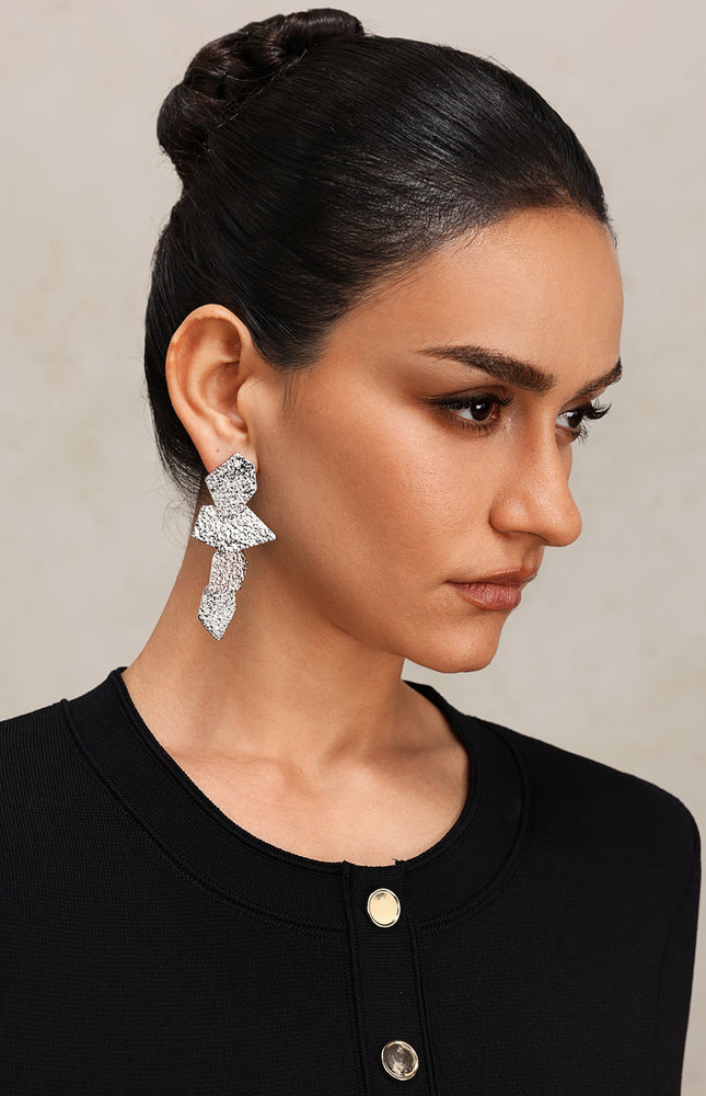 Machi Geometrik Kesim Küpeler