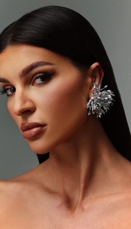 Edmee Püsküllü Havai Fişek Küpeleri