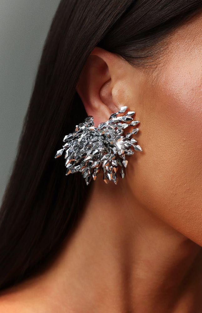 Edmee Püsküllü Havai Fişek Küpeleri