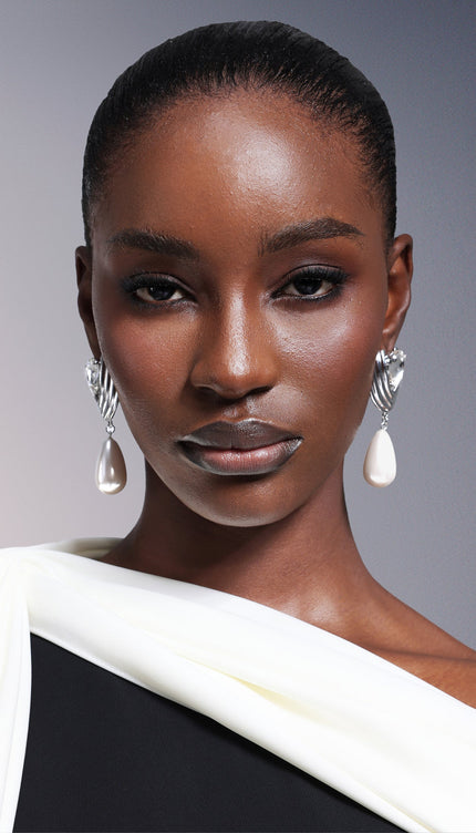 Doris Kabuk İnci Küpeler