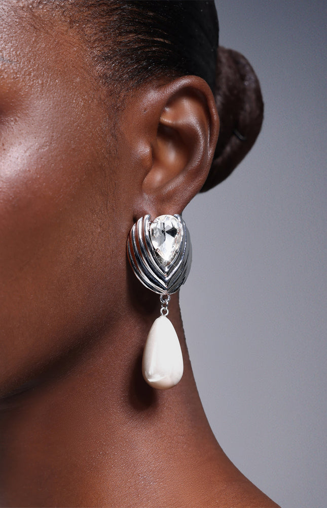 Doris Kabuk İnci Küpeler