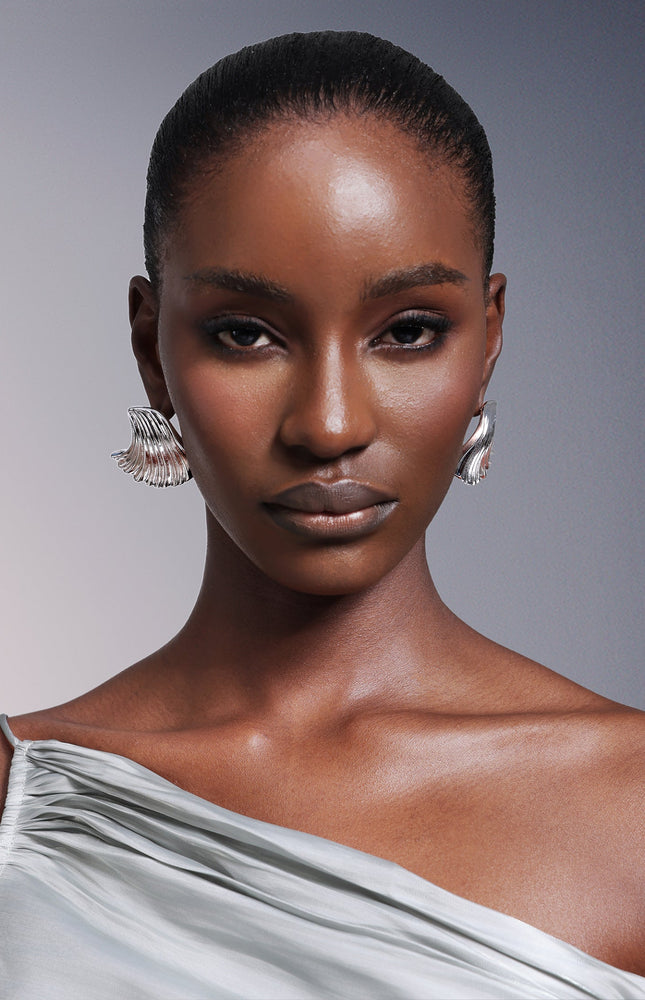 Hona Kabuk Metal Küpeler