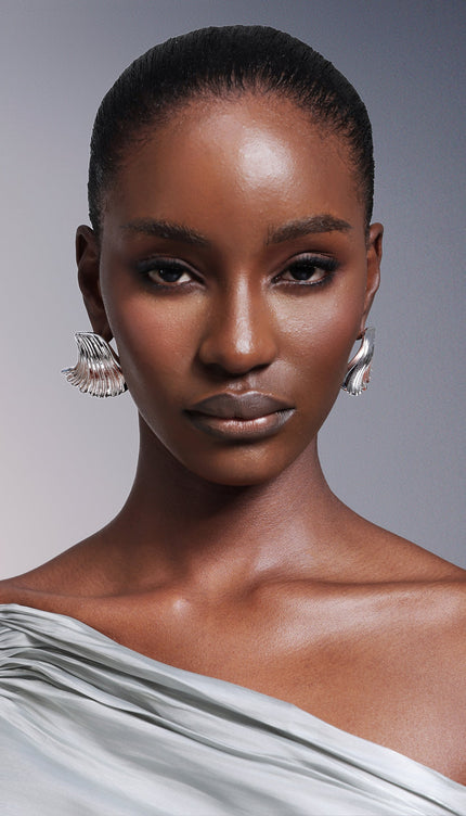 Hona Kabuk Metal Küpeler