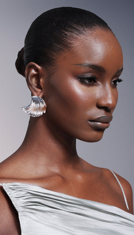 Hona Kabuk Metal Küpeler