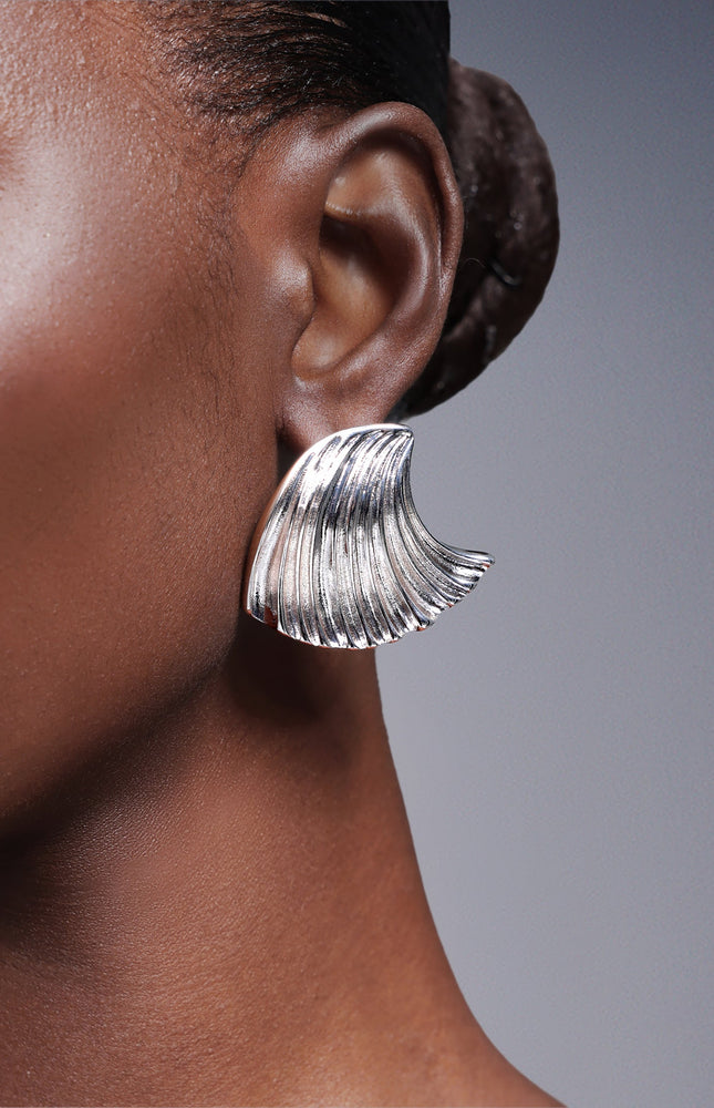 Hona Kabuk Metal Küpeler