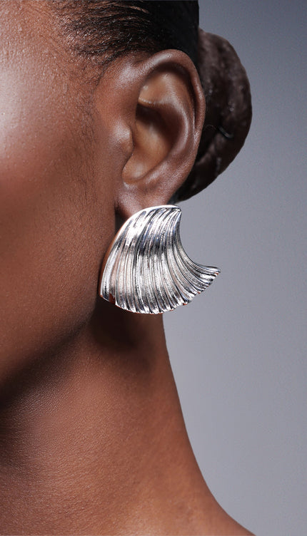 Hona Kabuk Metal Küpeler