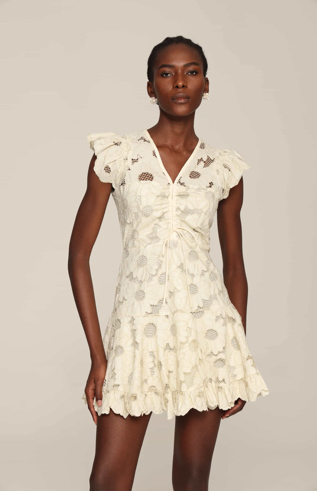 Vintage Dantel Elbise