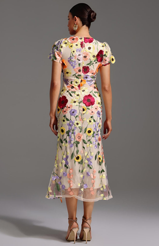 Garden Luxe Maxi Elbise