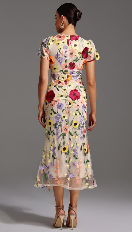 Garden Luxe Maxi Elbise