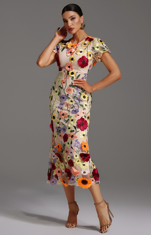 Garden Luxe Maxi Elbise