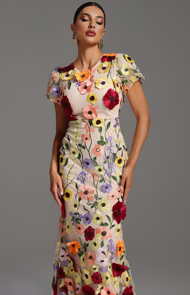 Garden Luxe Maxi Elbise