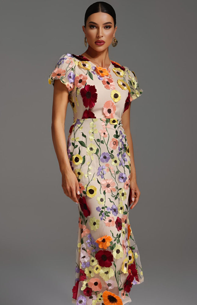 Garden Luxe Maxi Elbise