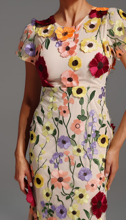 Garden Luxe Maxi Elbise