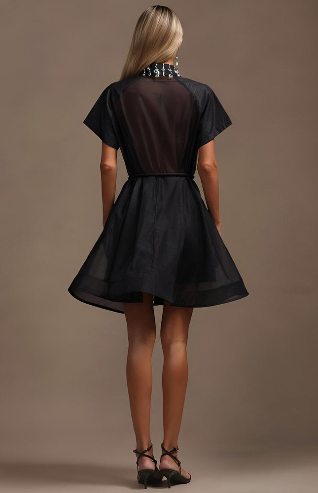 Twilight Işıltılı Mini Elbise