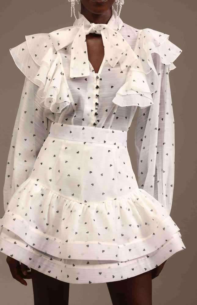 Puantiyeli Elegance Takım