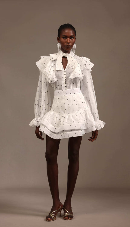 Puantiyeli Elegance Takım