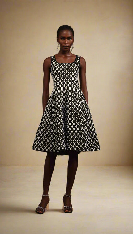 Ebonique Midi Elbise