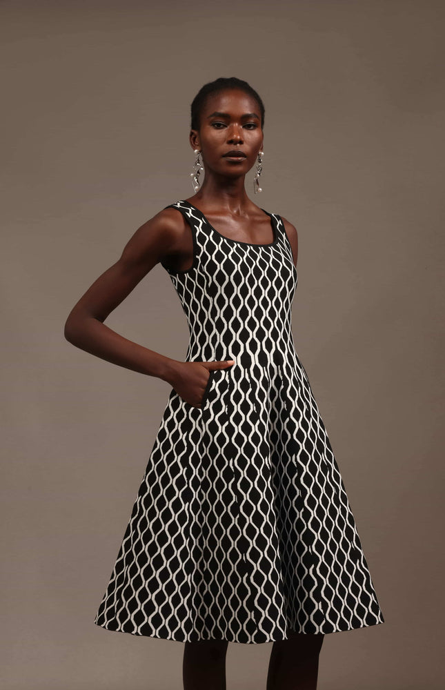 Ebonique Midi Elbise