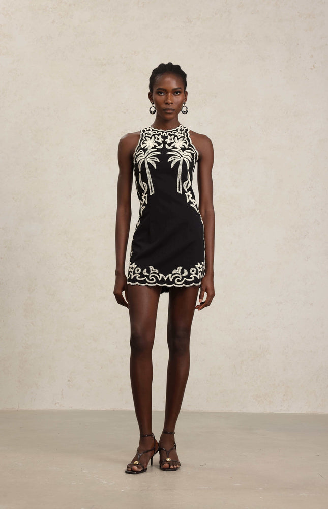 Liora Halter Mini Elbise