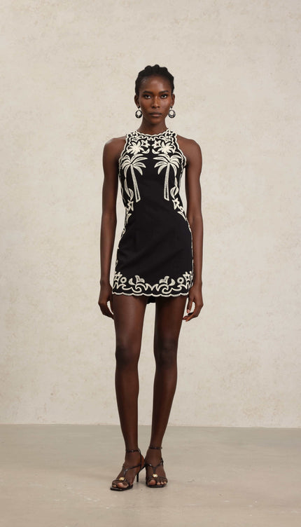 Liora Halter Mini Elbise