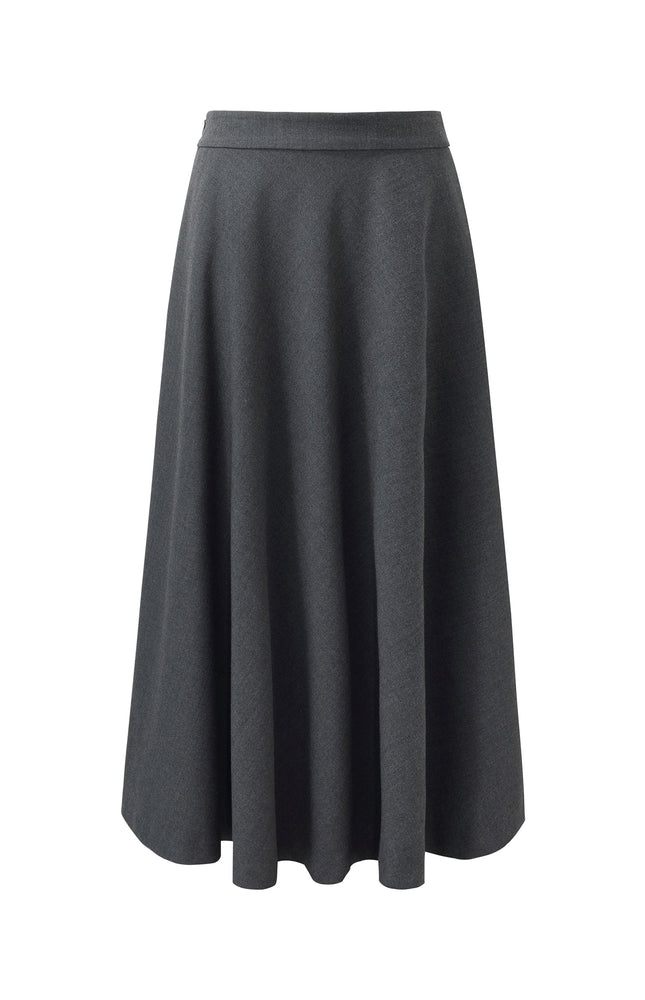 Yün Karışımlı A Form Kadın Etek