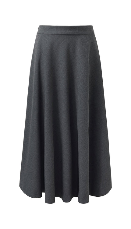 Yün Karışımlı A Form Kadın Etek