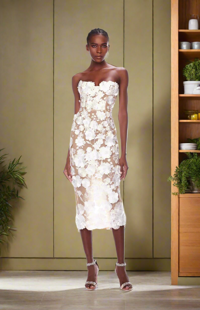 Whisflora Straplez Elbise