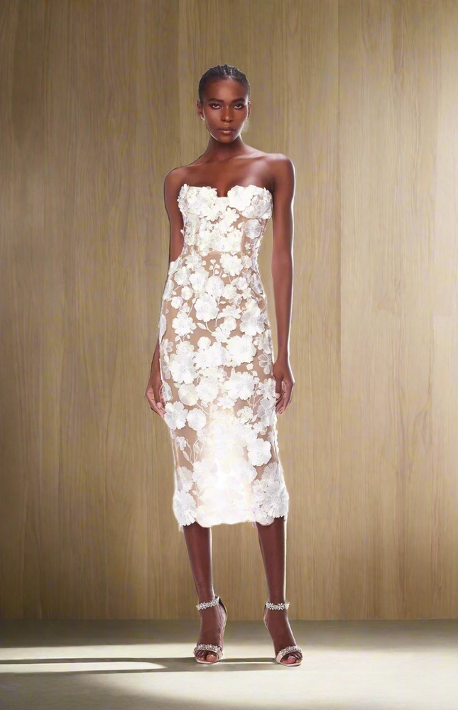 Whisflora Straplez Elbise