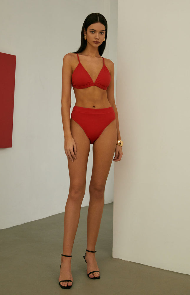 Summer Passion Nervürlü Bikini Takımı