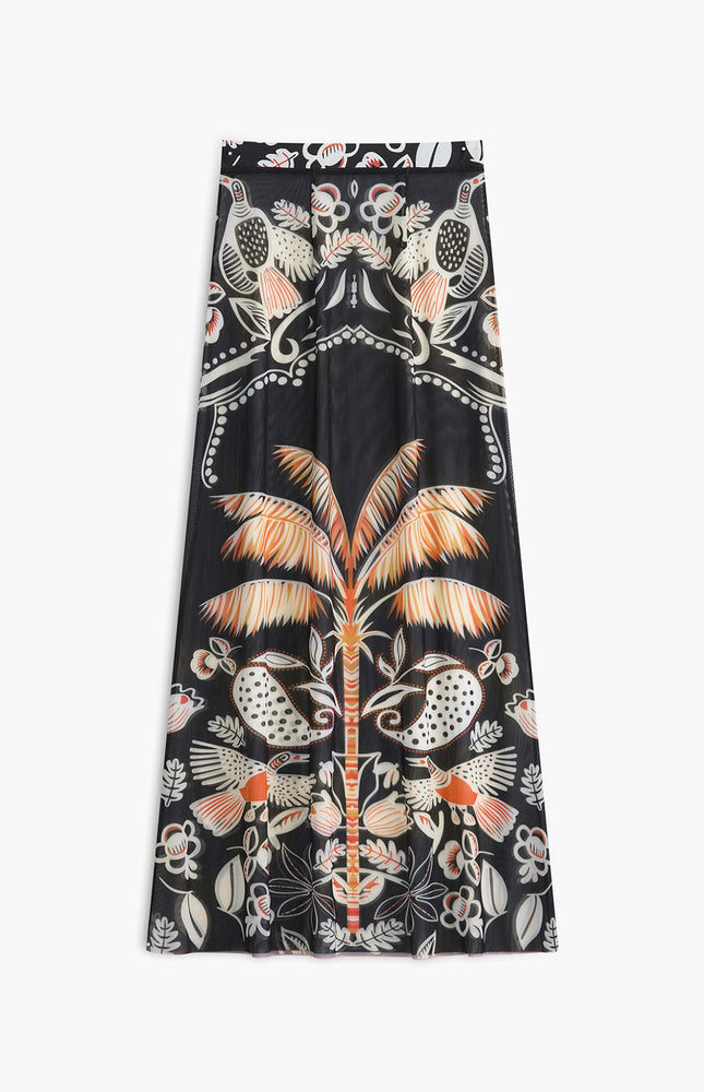 Hawaii Sahili Tek Parça Mayo ve Eteği