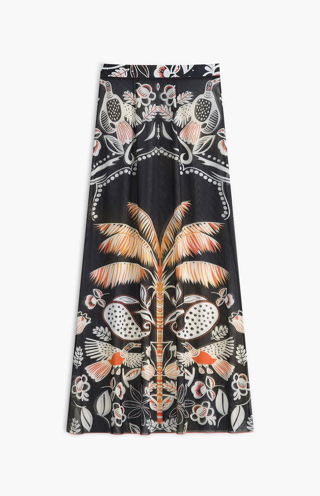 Hawaii Sahili Tek Parça Mayo ve Eteği