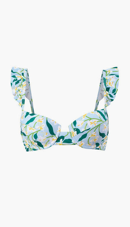 Kıvrımlı Bikini Takımı