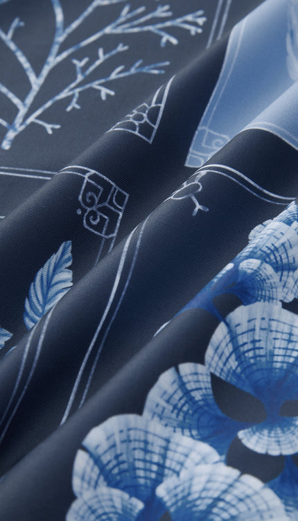 Bitki Desenli Tek Parça Mayo