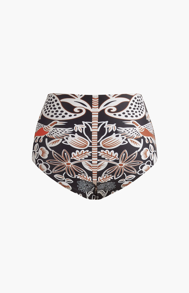 Baskılı Tek Omuz Bikini Takımı