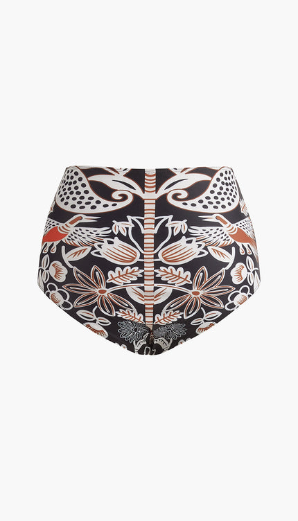 Baskılı Tek Omuz Bikini Takımı