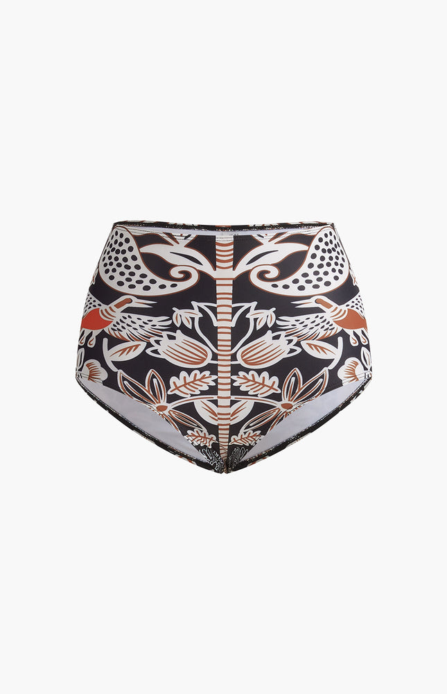 Baskılı Tek Omuz Bikini Takımı