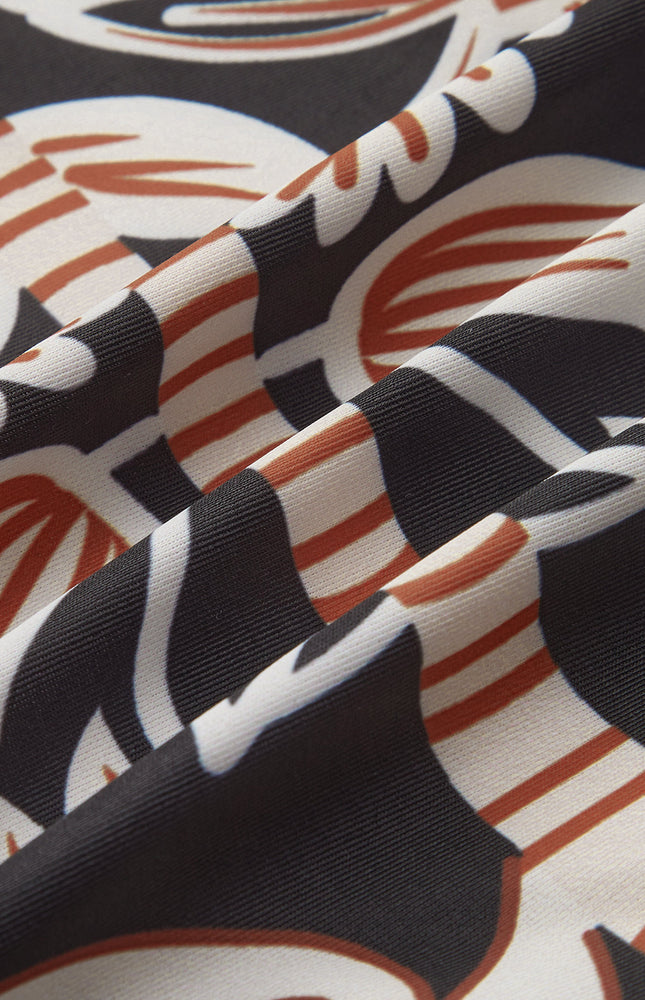 Baskılı Tek Omuz Bikini Takımı