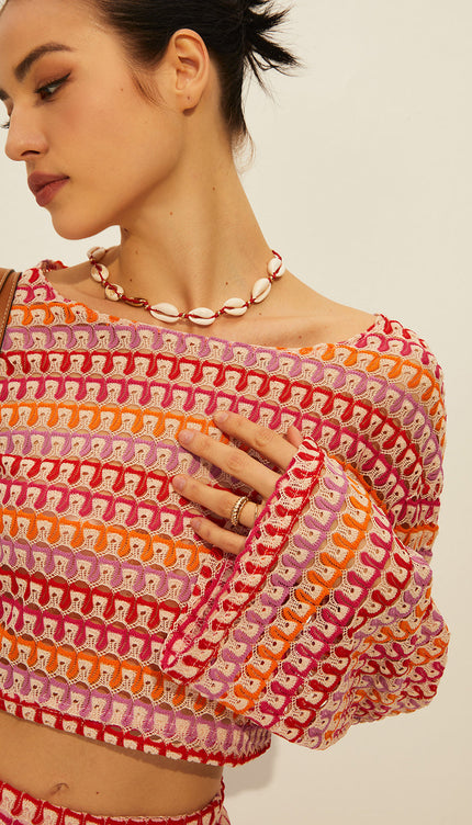 Bisiklet Yaka Uzun Kollu Etek Takımı