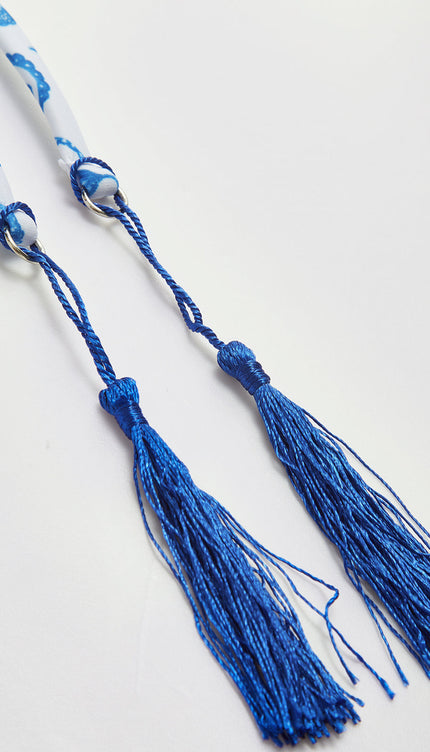 Baskılı Püsküllü Ayarlanabilir Askılı Bikini Takımı