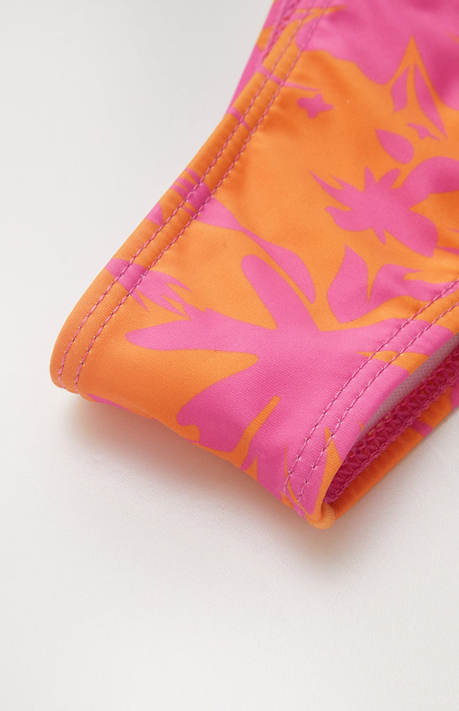 Baskılı Daire Kesimli Bikini Takımı