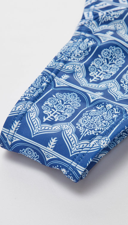 Baskılı Ayarlanabilir Askılı Bikini Takımı